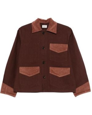 Bode Pocket Corduroy Jacket - Brown