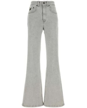 Lois Pleated Jeans - Grey