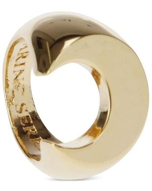 Marine Serre Regenerated Vergulde Ring - Metallic