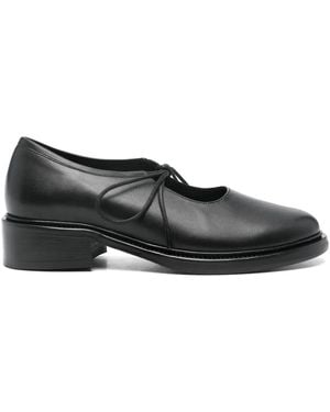 Nicole Saldaña Fabiana Loafers - Black