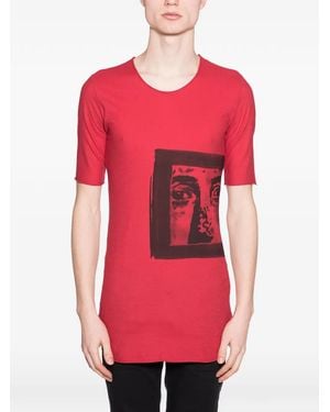 MD75 T-Shirt À Imprimé Graphique - Rouge
