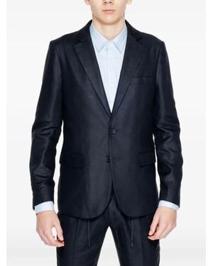 Antony Morato Single-Breasted Suit - Blue