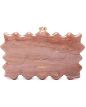 Cult Gaia Mini Paloma Clutch Bag - Pink