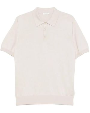 Panicale Poloshirt Mit Kurzen Ärmeln - Weiß