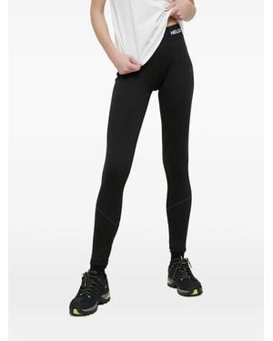 Helly Hansen Logo-Waistband Leggings - Black