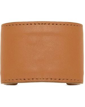 Jennifer Behr Leather Ponywrap Hair Accessory - Brown