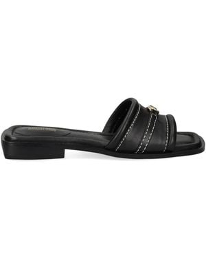MICHAEL Michael Kors Leather Sandals - Black