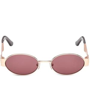 GUESS EYEWEAR Oval-Frame Sunglasses - Pink