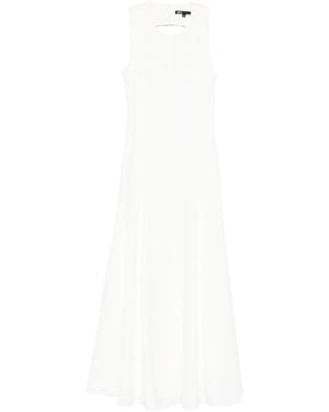 Maje Backless Midi Dress - White
