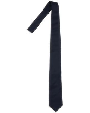 Corneliani Pointed-Tip Tie - Blue