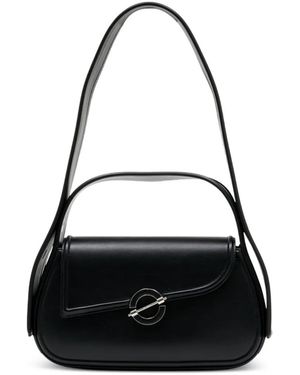 Samsøe & Samsøe Bolso De Hombro Sahero De Piel - Negro