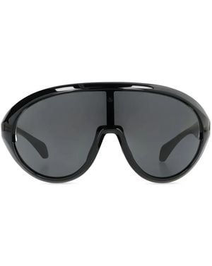 Moncler Oval-Frame Sunglasses - Grey