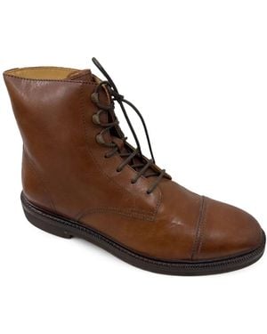 Brunello Cucinelli レースアップ ブーツ - ブラウン