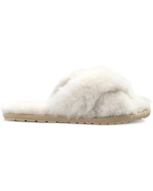 EMU Flache Mayberry Sandalen - Weiß