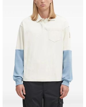 Napapijri E-Berm Patch-Pocket Sweater - White