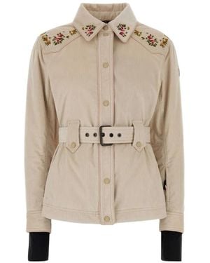 Moncler Olenne Corduroy Jacket - Natural