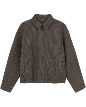 JNBY Tweed Check Jacket - Brown