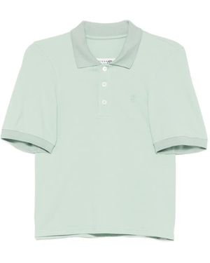 MM6 by Maison Margiela Polo À Logo Brodé - Green
