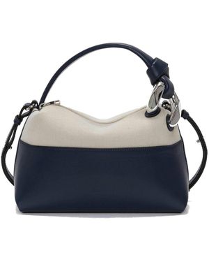 JW Anderson Bolso de mano JWA Corner pequeño - Azul