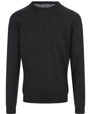 Fedeli Argentina Crew-Neck Jumper - Blue