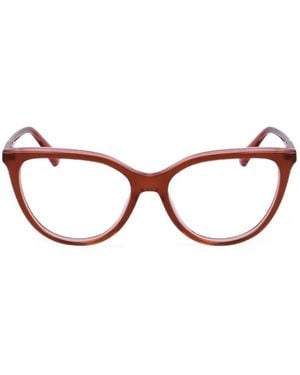 Longchamp Occhiali Cat-Eye - Rosso