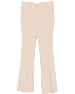 Blugirl Blumarine Button Slit Pants - Natural