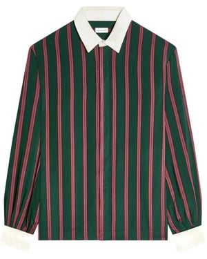 Dries Van Noten Striped Shirt - Green