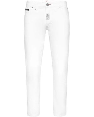 Philipp Plein Cotton Jeans - White