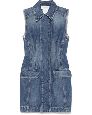 Sportmax Carabo Mini Dress - Blue