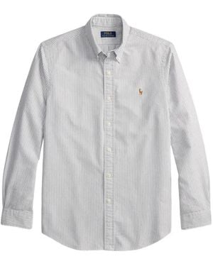 Polo Ralph Lauren Chemise Oxford À Rayures - White