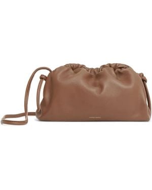 Mansur Gavriel Cloud クラッチバッグ ミニ - ブラウン