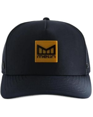Melin Odysea Stacked Hydro Logo-Patch Cap - Blue