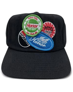 Honor The Gift Fuel Patch-Embellished Trucker Cap - Black