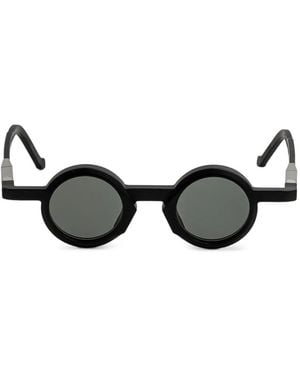 VAVA Eyewear Round-Frame Sunglasses - Black