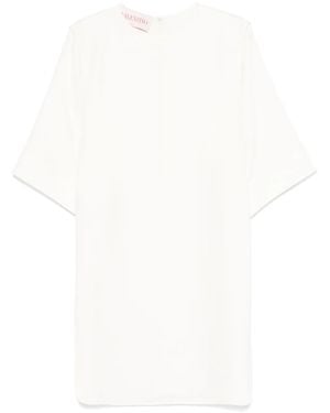 Valentino Garavani Silk Mini Dress - White