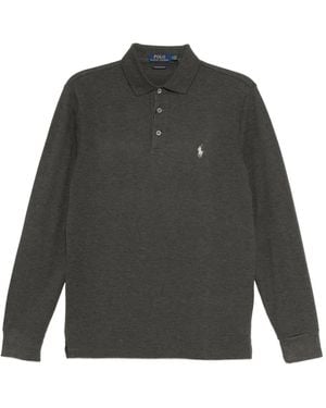 Polo Ralph Lauren メッシュ ポロシャツ - グレー