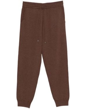 MC2 Saint Barth Trafalgar Drawstring Track Trousers - Brown