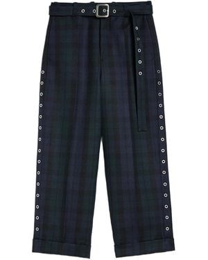 Jil Sander Wool Trousers - Blue