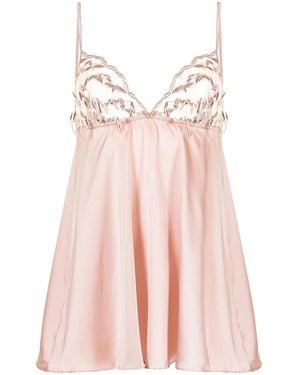 Gilda & Pearl Babydoll Tallulah Con Ricamo - Rosa