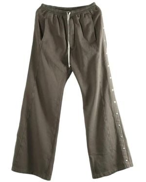 Rick Owens Drawstring-Fastening Pants - Grey