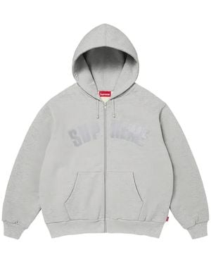 Supreme Sudadera Arc Con Capucha Y Cremallera - Blanco