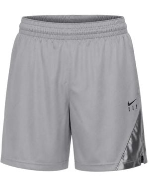 Nike Dri-Fit Isofly Basketball Shorts - Grey