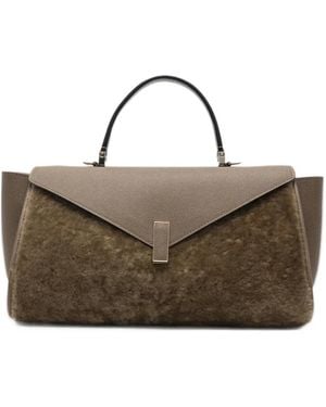 Valextra Iside Editor Tote Bag - Brown