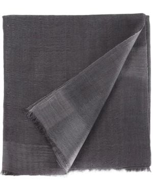 Melt Tsering Frayed Scarf - Grey