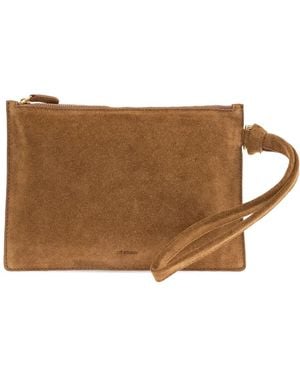 LIE STUDIO Charlie Clutch Bag - Brown