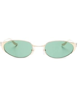 Cartier Oval-Frame Sunglasses - Green