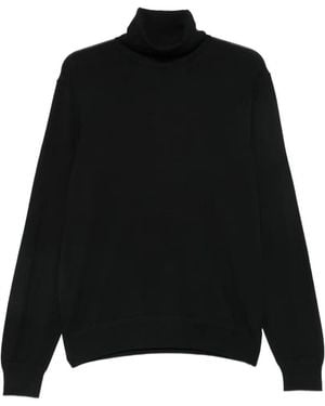 Tom Ford Langärmeliger Rollkragenpullover - Schwarz