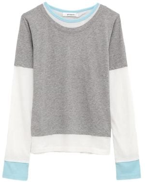 GIMAGUAS Triple Layered T-Shirt - Gray