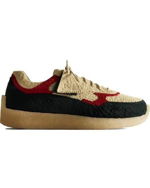 Clarks Suede Lockhill Trainers - Brown