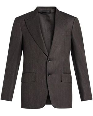 Tom Ford シングルジャケット - ブラック
